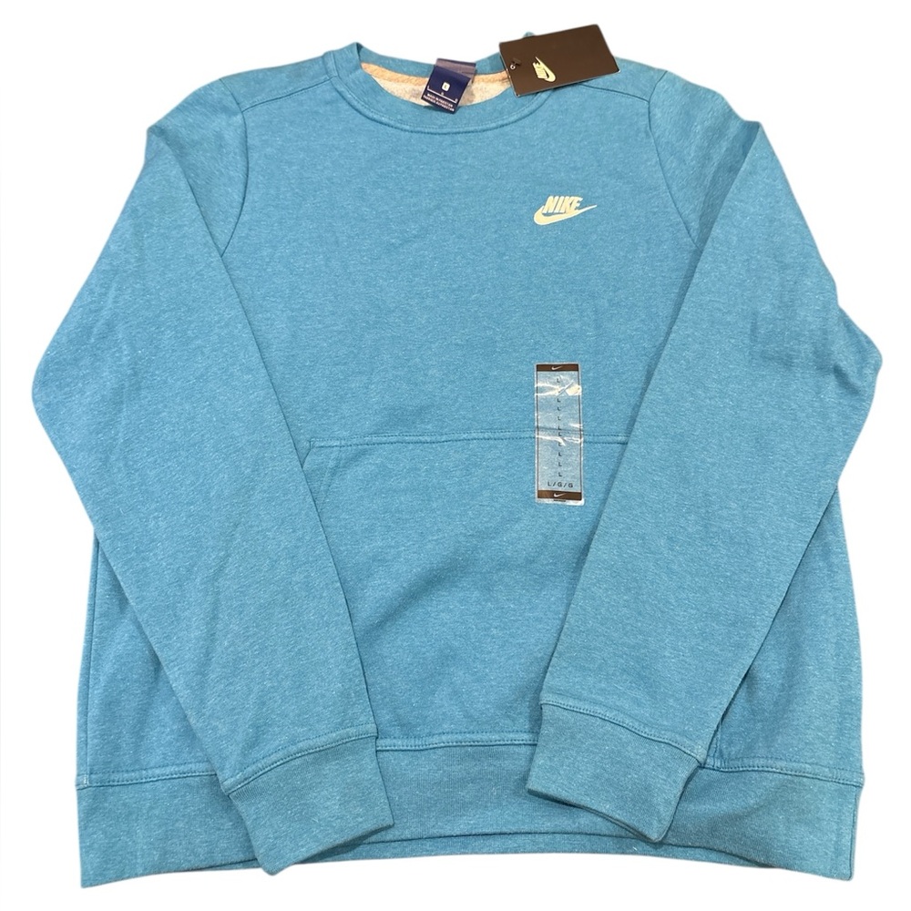 Nike uni-sex blue sweater